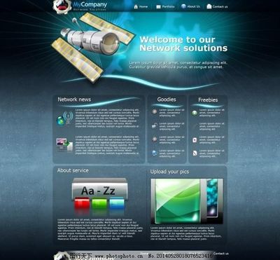 提升企業形象，從專業PSD模板開始 高效設計與商務網頁模板下載指南